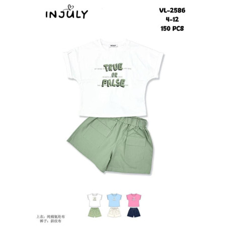 COMPLETO CON SHORTS 4/12 ANNI