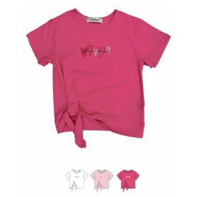 T-SHIRT IN COTONE CROPPED 4/12 ANNI