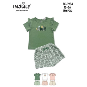 COMPLETO CON SHORTS 12/36 MESI