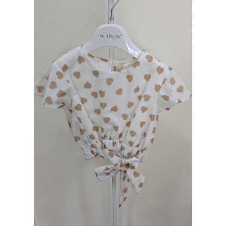 CAMICIA MANICA CORTA BABY 3/7 ANNI