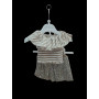 SHORTS CON BRILLANTINI NEONATA 9/36 MESI