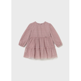 VESTITINO TULLE FLOCCATO MAYORAL