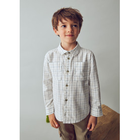 CAMICIA MANICA LUNGA QUADRI MAYORAL