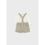COMPLETO CON PANTALONE CORTO E BODY