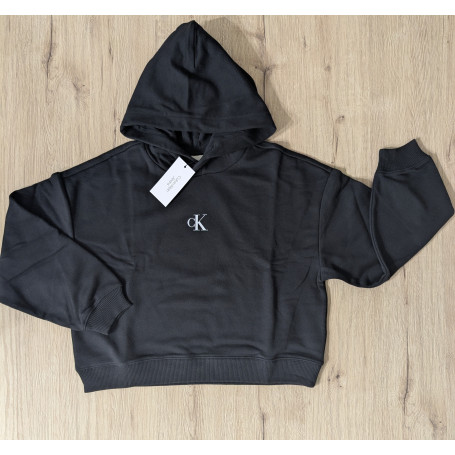 FELPA CON CAPPUCCIO CALVIN KLEIN