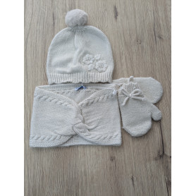 COMPLETO CAPPELLO,SCALDACOLLO E MUFFOLE
