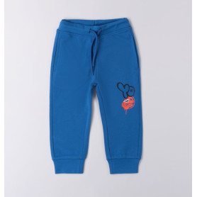 PANTALONE TUTA COTONE GARZATO