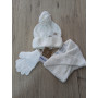 COORDINATO CAPPELLO,GUANTI E SCIARPA