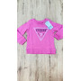FELPA GIROCOLLO GARZATA GUESS