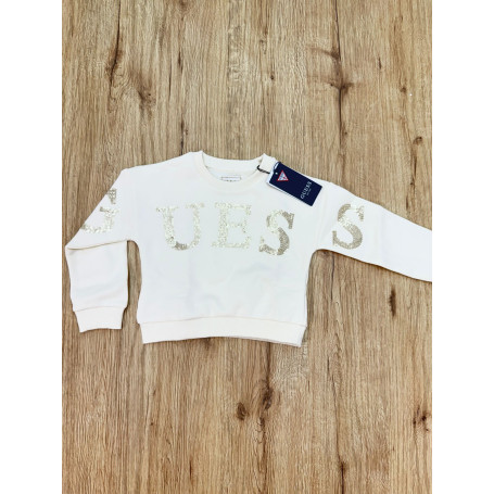 FELPA GIROCOLLO GARZATA GUESS