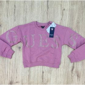FELPA GIROCOLLO GARZATA GUESS