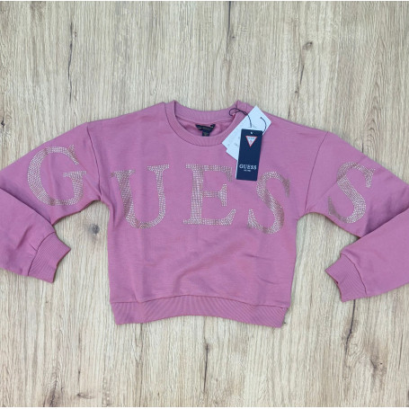 FELPA GIROCOLLO GARZATA GUESS