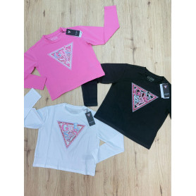 MAGLIETTA MANICA LUNGA GUESS