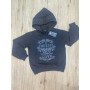 FELPA GIROCOLLO GARZATA GUESS