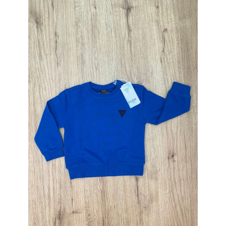 FELPA GIROCOLLO GARZATA GUESS