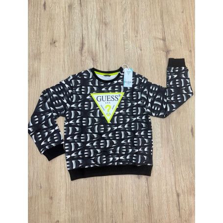 FELPA GIROCOLLO GARZATA GUESS