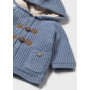 GIACCONE IN MAGLIA CON CAPPUCCIO