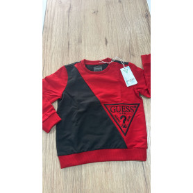 FELPA GIROCOLLO GARZATA GUESS
