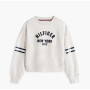 FELPA GIROCOLLO GARZATA TOMMY HILFIGER