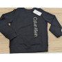 FELPA GIROCOLLO GARZATA CALVIN KLEIN