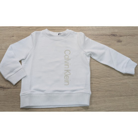FELPA GIROCOLLO GARZATA CALVIN KLEIN