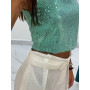 TOP ELEGANTE CON STRASS