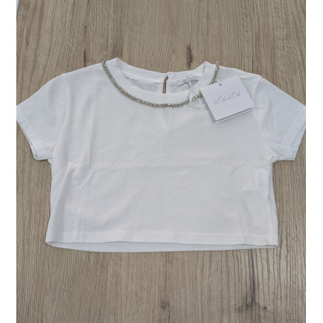 T-SHIRT CON STRASS MISS GRANT