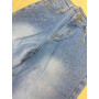 JEANS CON BORCHIE ATIVO RAGAZZA