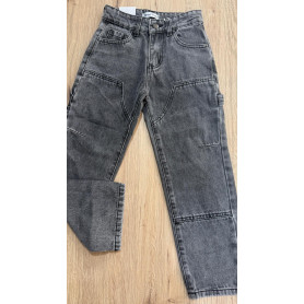 JEANS CON TASCONI RAGAZZA 8/16A