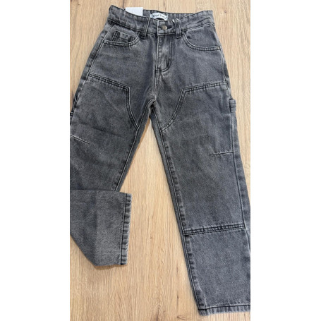 JEANS CON TASCONI RAGAZZA 8/16A