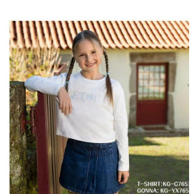 GONNA PANTALONE IN JEANS 4/14A
