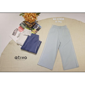 PANTALONE TUTA FELPATO ATIVO