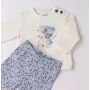 COMPLETO DUE PEZZI NEONATA I.DO