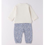 COMPLETO DUE PEZZI NEONATA I.DO