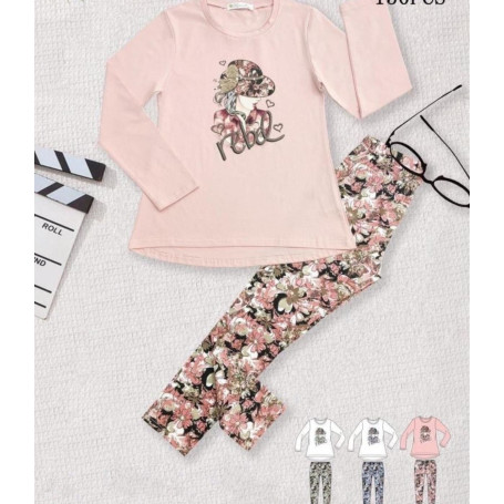 COMPLETO COTONE LUNGO