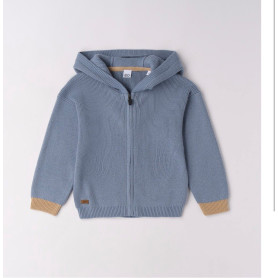 CARDIGAN SCALDACUORE CON ZIP I.DO