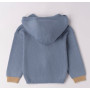 CARDIGAN SCALDACUORE CON ZIP I.DO