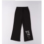 PANTALONE TUTA A ZAMPA LEGGERMENTE FELPA