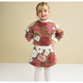 GONNELLINA CON FIORI I.DO 3/8 ANNI