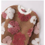 FELPA GIROCOLLO CON FIORI I.DO 3/8 ANNI