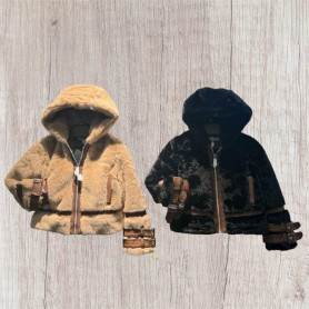 CAPPOTTO PELLICCIA CON CAPPUCCIO 4/14