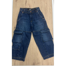 JEANS CON TASCONI RAGAZZO