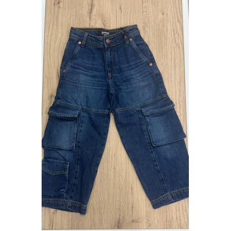 JEANS CON TASCONI RAGAZZO