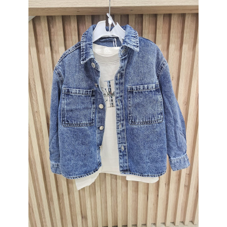 CAMICIA IN JEANS RAGAZZO 4/14 ANNI
