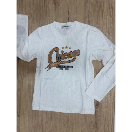 MAGLIETTA MANICA LUNGA IN COTONE