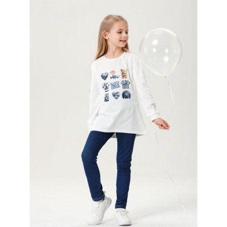 COMPLETO CON LEGGINGS CALDO COTONE 4/12A