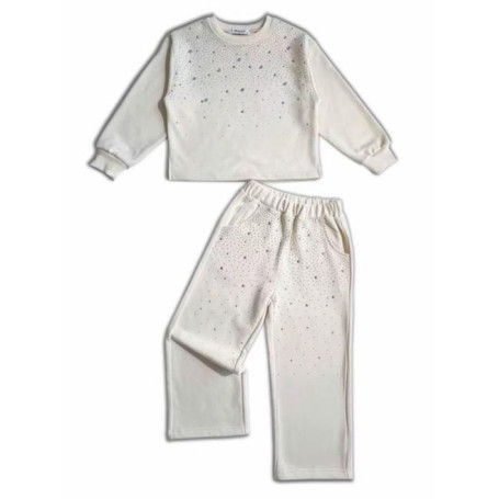 TUTA COMPLETA GIROCOLLO FELPATA 4/14A