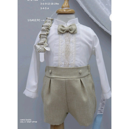 COMPLETO ELEGANTE BATTESIMALE