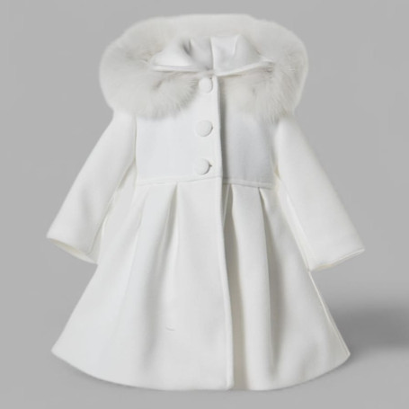 CAPPOTTO CON CAPPUCCIO E PELLICCIA