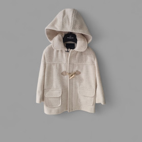 CAPPOTTO SPIGA CON CAPPUCCIO